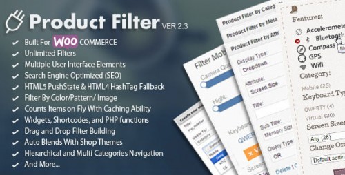 Nulled WooCommerce AJAX Product Filter - WordPress Plugin