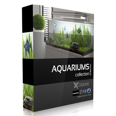 [Max] CGAxis Models Volume 24 Aquariums