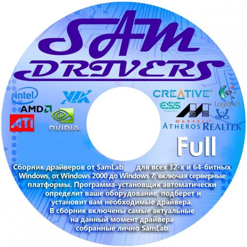 SamDrivers 14.10 Full (86/x64/ML/RUS/2014)