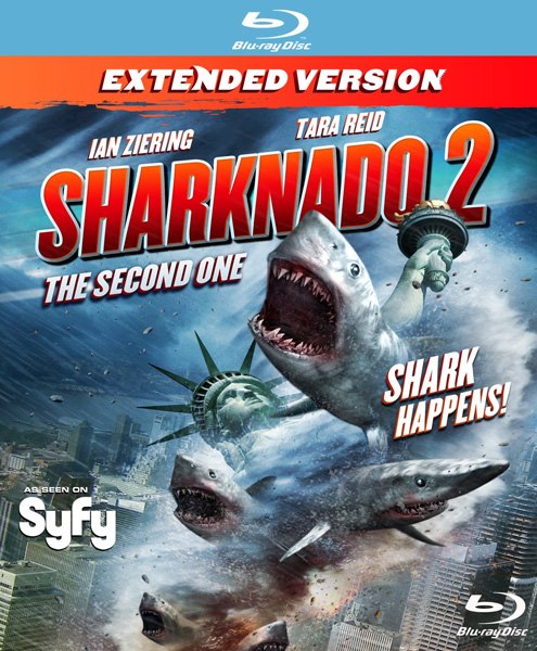 Акулий торнадо 2 / Sharknado 2: The Second One (2014) HDRip/BDRip 720p/BDRip 1080p