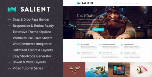 Nulled Salient v4.8.1 - Responsive Multi-Purpose Theme