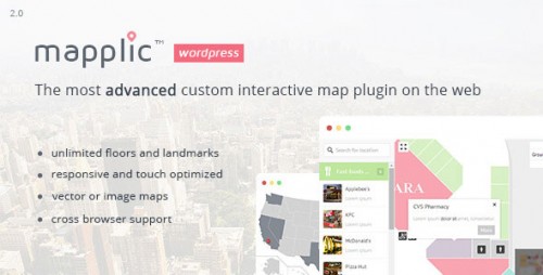 Nulled Mapplic - Custom Interactive Map WordPress Plugin  