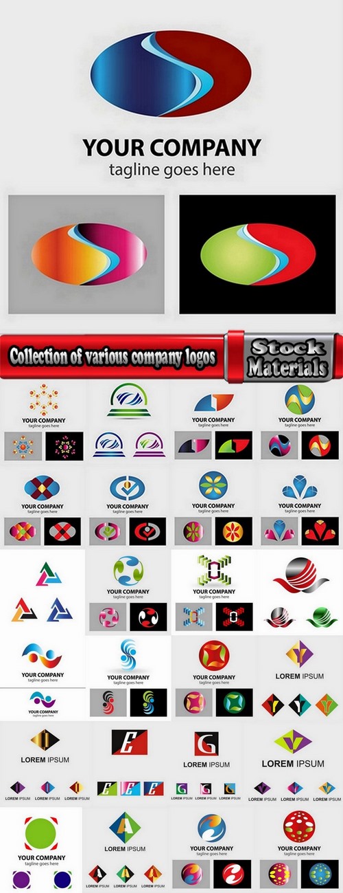 Collection of various company logos 25 UHQ Jpeg