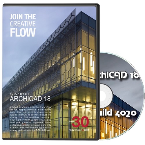  GraphiSoft ArchiCAD 18 Build 4020 (x64) + Add-Ons