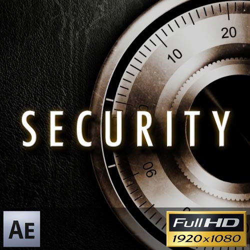 Security Safe Titles - Project for After Effects