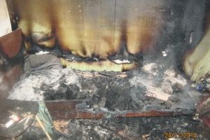 В Полоцком районе на пожаре погиб мужчина