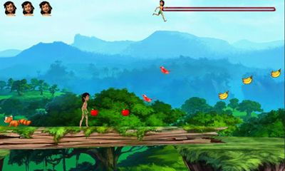 Captures d'écran du jeu le livre de la Jungle - La Grande Évasion sur Android, une tablette.