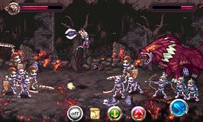 Captures d'écran du jeu Devil Slayer sur Android, une tablette.