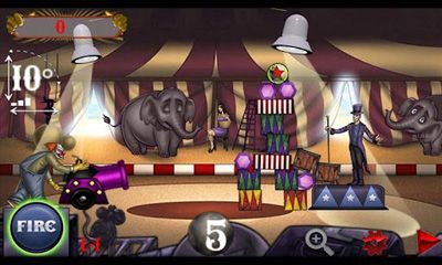 Screenshots of the game Clowns Revolt on Android phone, tablet.