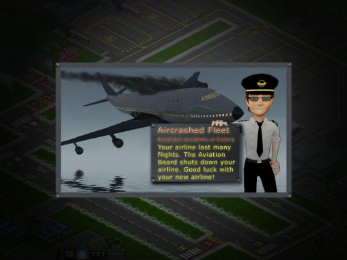 Captures d'écran du jeu le terminal sous Android, une tablette.