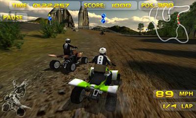 Screenshots of the game ATV Madness on Android phone, tablet.