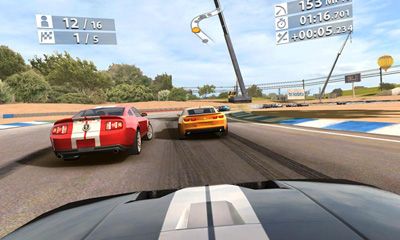 Screenshots of the game Real Racing 2 on Android phone, tablet.