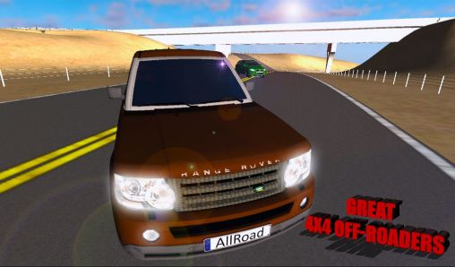 Screenshots of the game Rally SUV racing. Allroad 3D on your Android phone, tablet.