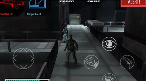 Screenshots of the game Metal gear: Outer heaven. Part 3 Android phone, tablet.