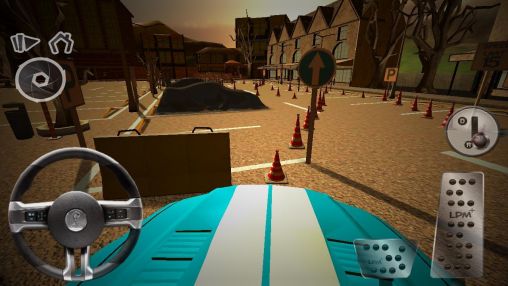 Screenshots of the game Car parking 3D for Android phone, tablet.