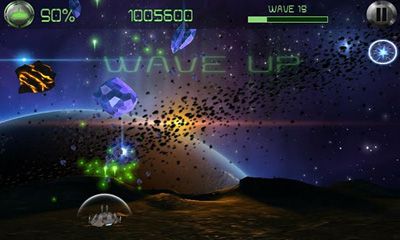 Screenshots of Alpha Wave on Android phone, tablet.