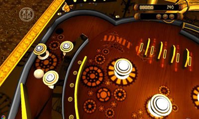 Screenshots of the game Steampunk pinball on your Android phone, tablet.