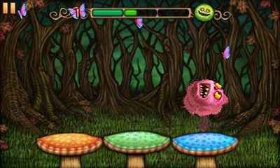 Capturas de tela do jogo Thumpies no telefone Android, tablet.