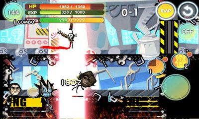Screenshots of the game Super Action Hero Android phone, tablet.