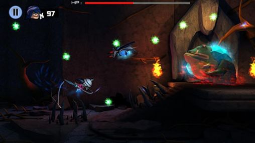 Captures d'écran du jeu Éclater sur Android, une tablette.