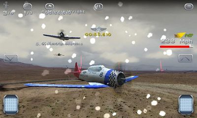 Screenshots of the game Breitling Reno Air Races on Android phone, tablet.