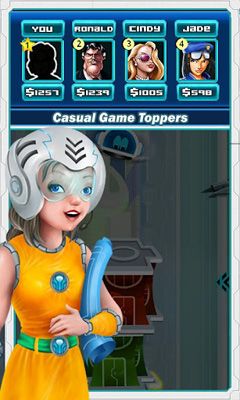 Captures d'écran du jeu Tower Bloxx Révolution sur Android, une tablette.