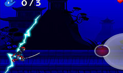 Captures d'écran du jeu Ninjaken sur Android, une tablette.