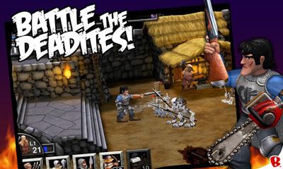Screenshots of the game Army of Darkness Defense Android phone, tablet.