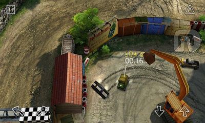 Screenshots of the game Reckless Racing for Android phone, tablet.