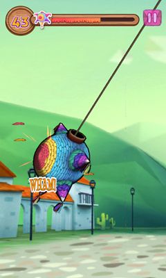 Screenshots of the game Super Tap Tap Pinata on Android phone, tablet.