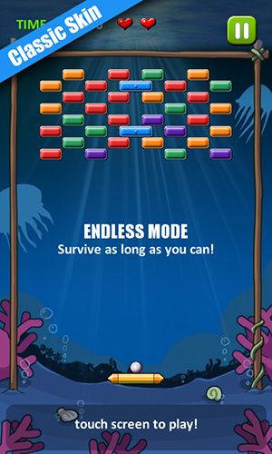 Capturas de tela do jogo de Quebra de tijolos telefone Android, tablet.