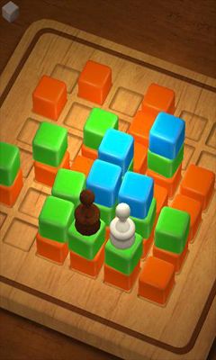 Screenshots of the game CubeSieger on Android phone, tablet.