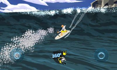 Screenshots of the game Billabong Surf Trip on Android phone, tablet.