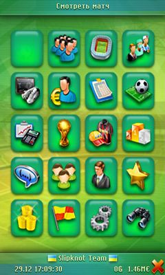 Captures d'écran du jeu FMO - Manager de Football en Ligne sur Android, une tablette.