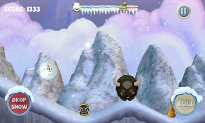 Screenshots of the game Angry Yeti on Android phone, tablet.