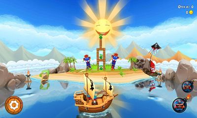 Screenshots of the game Potshot Pirates 3D on your Android phone, tablet.