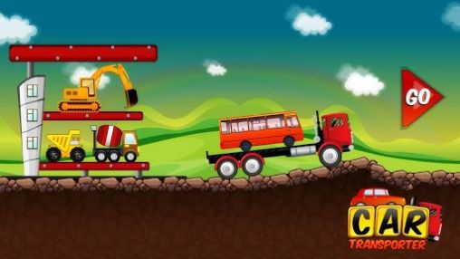 Screenshots of the game Car transporter on Android phone, tablet.
