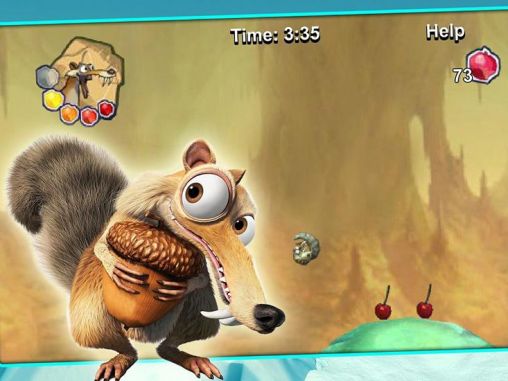 Captures d'écran du jeu l'âge de Glace: Scrat''s world on your Android phone, tablet.