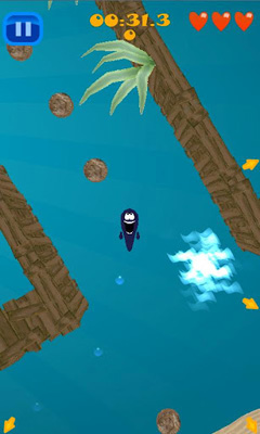 Captures d'écran du jeu Bouillonne sur Android, une tablette.