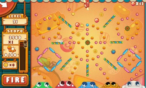 Screenshots of the game Catch the candies on your Android phone, tablet.