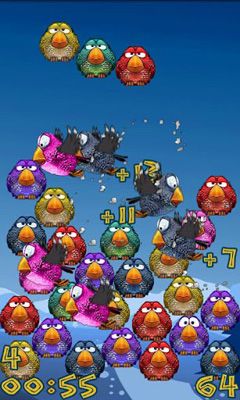 Screenshots of game 4 teh Birds for Android phone, tablet.