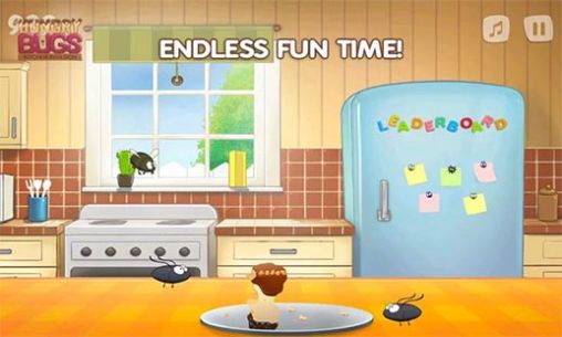 Screenshots of the game Hungry bugs: Kitchen invasion on Android phone, tablet.