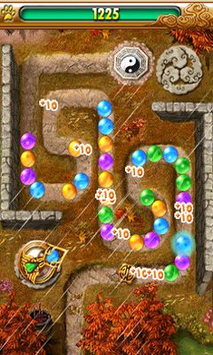 Captures d'écran du jeu Bonsai Blast Android, une tablette.