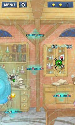 Captures d'écran du jeu Spider Jacke sur Android, une tablette.