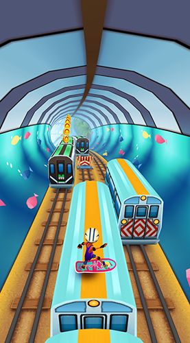 Capturas de tela do jogo Subway surfers: World tour em Miami no telefone Android, tablet.