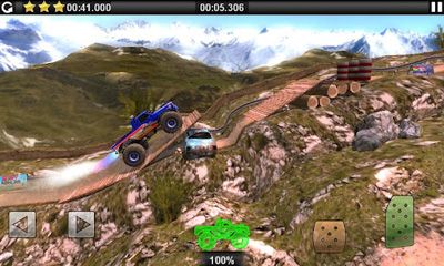 Screenshots of the game Offroad Legends on Android phone, tablet.