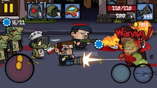 Screenshots of Zombie games age 2 on Android phone, tablet.