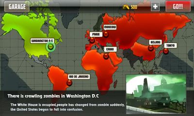 Capturas de tela do jogo Ops Zombie para o telefone Android, tablet.