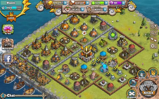 Screenshots of the game Vikings gone wild on Android phone, tablet.