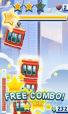 Screenshots of the game Tower bloxx my city on Android phone, tablet.